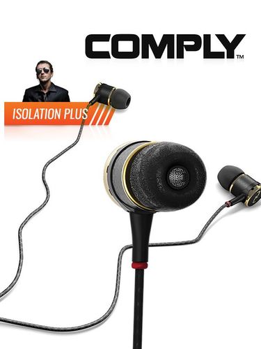 Pianki COMPLY Isolation Plus Tx100 Kolor - Czarny na Arena.pl