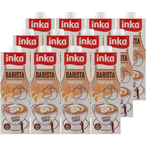 Inka Barista Napój owsiany z wapniem i witaminami 1 l x 12 sztuk na Arena.pl