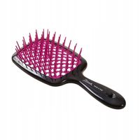 Janeke Superbrush Normal Szczotka do rozczesywania czarno-fuksjowa