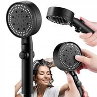 SŁUCHAWKA PRYSZNICOWA OSZCZĘDNA Z 5 FUNKCJAMI loft wysokociśnieniowa natrys