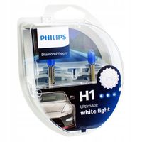 ŻARÓWKI PHILIPS DIAMOND VISION H1 12V 55W 5000K XENON EFFECT BIAŁE ŚWIATŁO