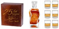 ZESTAW do whisky grawer PREZENT na rocznice ślubu