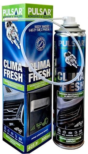 ŚRODEK DO CZYSZCZENIA KLIMATYZACJI SPRAY PULSAR CLIMA FRESH 300 ml na Arena.pl