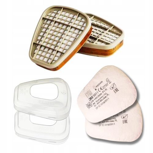 Maska 3M 6200/6300 półmaska M/L do filtrów 6051 6055 6057 6059 6099 6035 na Arena.pl