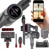 ODKURZACZ PIONOWY BEZPRZEWODOWY 31 kPa 400W HEPA Elektroszczotka LED