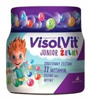 VISOLVIT JUNIOR ŻELKI 50 sztuk smak owocowy
