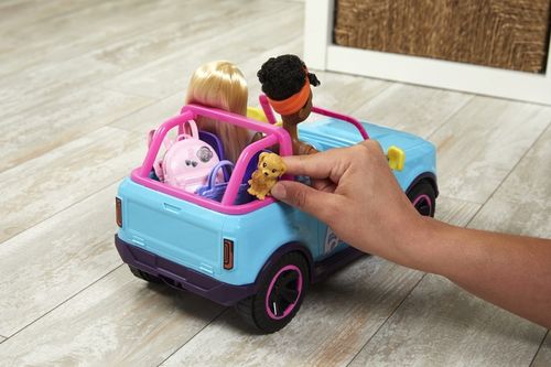 Hot Wheels RC Barbie SUV Pojazd zdalnie sterowany w skali 1:12 JEEP AUTKO na Arena.pl