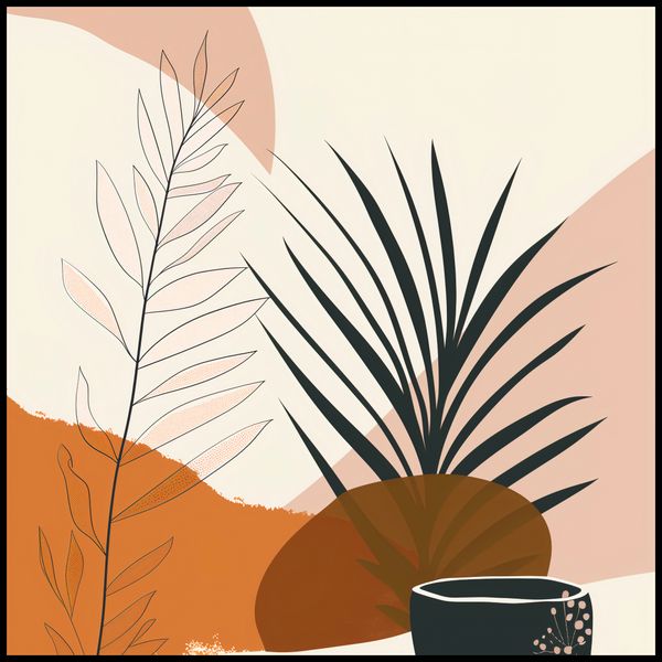 Plakat 100x100cm Harmonia Zen zdjęcie 2
