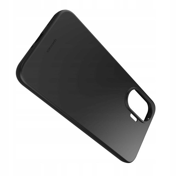 Spacecase Silicone Case 3.0 Poco F7 5G Black zdjęcie 5