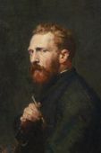 Plakat 40x60cm Portret Vincenta van Gogha, Russell Vintage