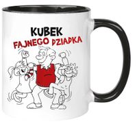 KUBEK Z NADRUKIEM ŚMIESZNY PREZENT DZIEŃ DZIADKA URODZINY IMIENINY DZIADEK