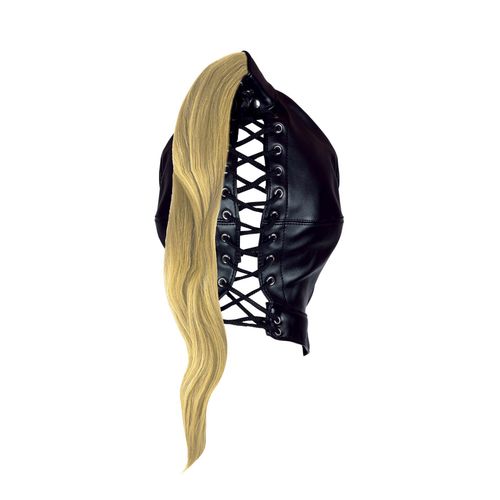 mask with blonde ponytail   black na Arena.pl