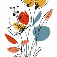 Plakat 70x70cm Ogród przy Lecie