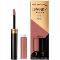 Max Factor Lipfinity 24H Trwała Pomadka Do Ust + Top Coat Roż Nude 160