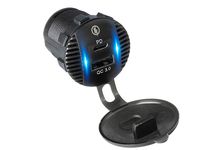 Ładowarka samochodowa montażowa USB+USB-C M18B