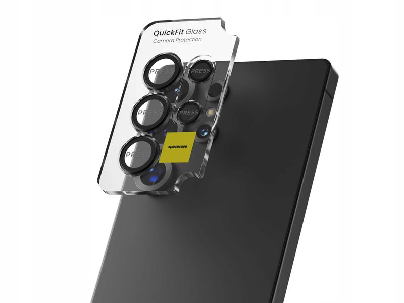 Spacecase Quickfit Camera Galaxy S25 Ultra Black zdjęcie 2