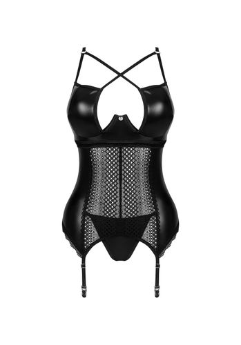 gorset i stringi norides obsessive czarny xl/2xl na Arena.pl