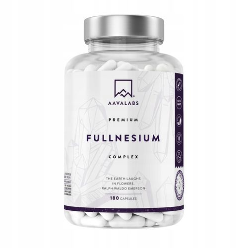 MAGNEZ COMPLEX 5 rodzajów 400mg Bisglicynian Taurynian 180 Kapsułek na Arena.pl