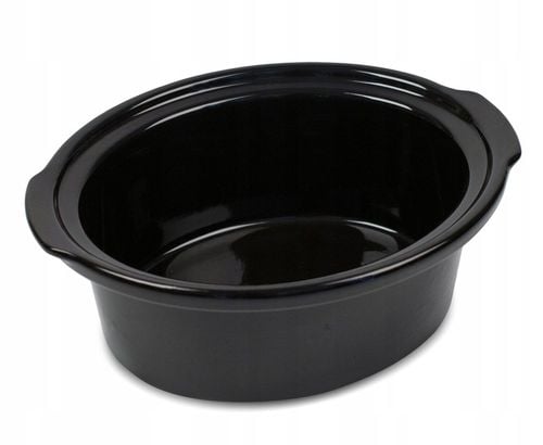 Wolnowar Slow Cooker Garnek ceramiczny 6,5L Yoer 320W INOX LCD +Programator na Arena.pl