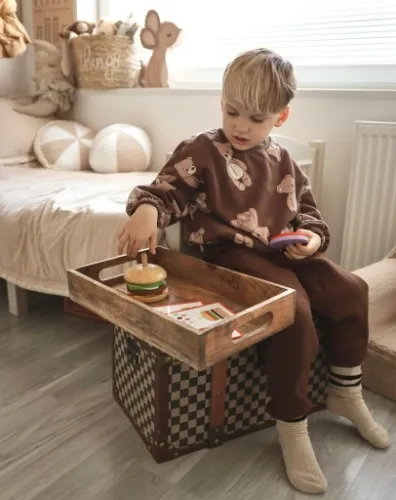 Restauracja Duży Drewniany Burger FSC WOOPIE GREEN na Arena.pl