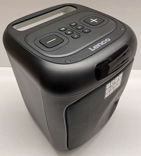 Przenośny głośnik Lenco PA-100 PartyBox Bluetooth 5.0 z TWS na Arena.pl