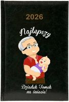 Kalendarz z nadrukiem Tygodniowy książkowy organizer 2026 Dla DZIADKA