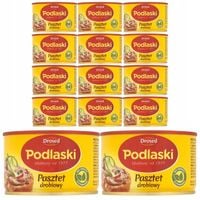 Drosed Podlaski Pasztet drobiowy 155 g x 12 sztuk