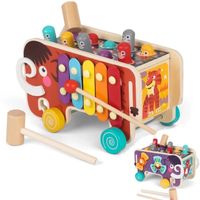 przebijak wbijak sorter cymbałki mamut na kołach jhtoy-561