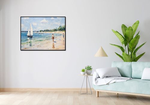 Plakat 100x75cm Życie na Brzegu na Arena.pl