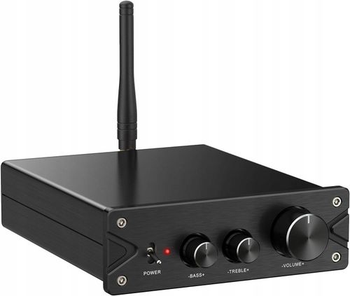 Neoteck Wzmacniacz stereo audio Bluetooth 5.0 HiFi, 2-kanałowy, 100 W x 2 na Arena.pl