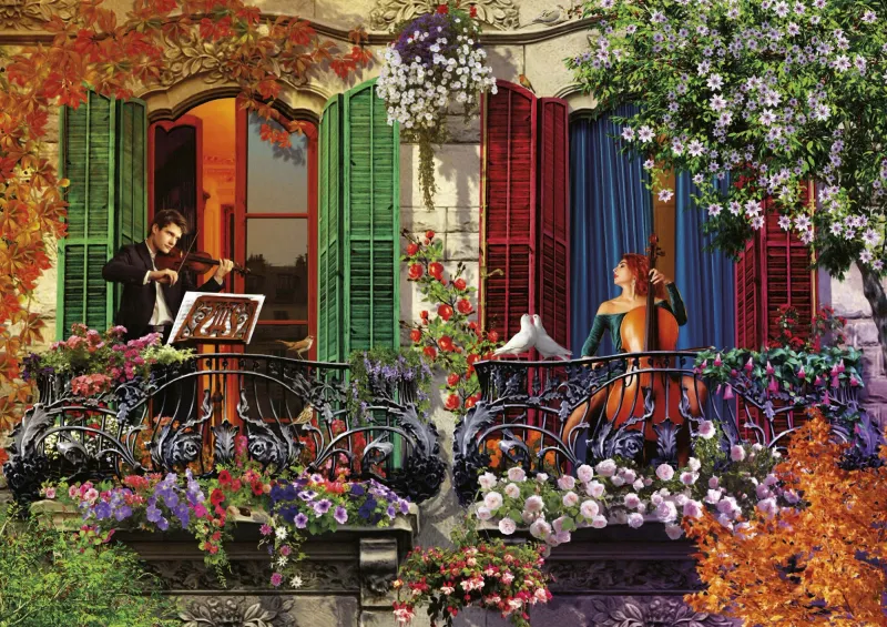 Puzzle 1500 elementów. Serenada zdjęcie 2