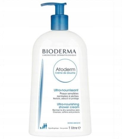 Bioderma Atoderm Kremowy Żel do Mycia Ciała Twarzy skóra normalna sucha 1L na Arena.pl