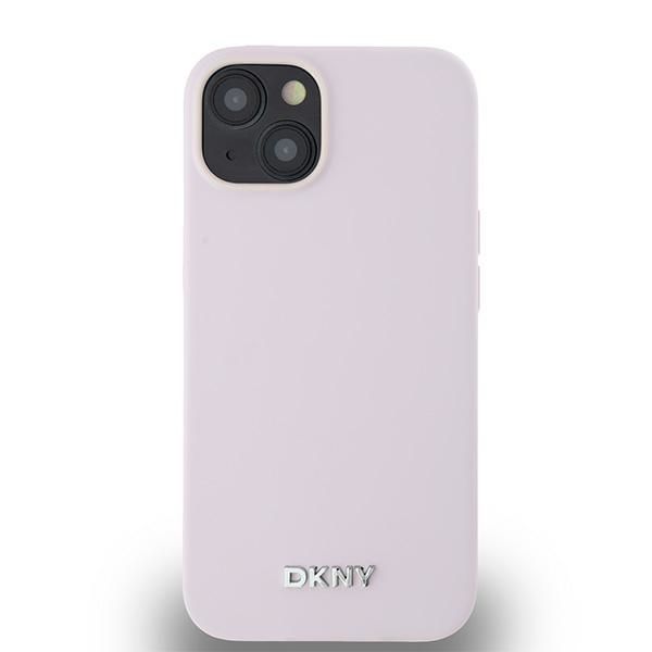 Etui DKNY do iPhone 15, iPhone 14, iPhone 13, Różowy, MagSafe zdjęcie 3