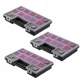 Organizer Warsztatowy Skrzynka 6 Szuflad 3szt