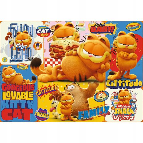 puzzle 1000 przygody garfielda 10935 na Arena.pl