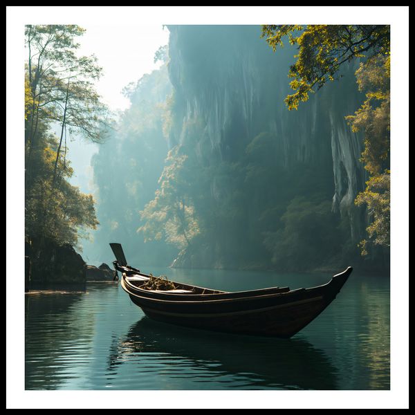 Plakat 60x60cm Samotność na Tafli zdjęcie 3