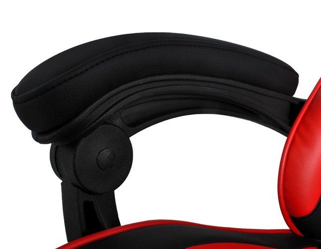 Fotel gamingowy - czarno - czerwony MALATEC zdjęcie 5