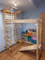 drabinka gimnastyczna Czempion Plus drewno MALPISZON.PL