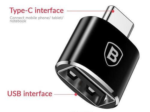Baseus adapter przejściówka USB na USB-C typ c OTG na Arena.pl