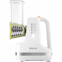 Krajalnica Siekanie Krojenie SENCOR SSG 4300WH 150W Biała Wymienne Końcówki