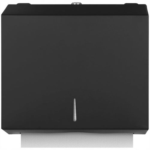 Dozownik Podajnik Stalowy na ręczniki papierowe ZZ Czarny HIGI24 Atest PZH na Arena.pl