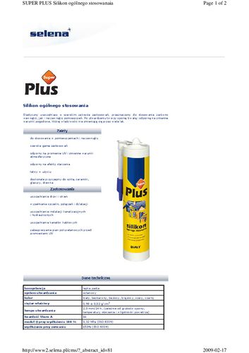 SILIKON SUPER PLUS 280ML CZARNY na Arena.pl