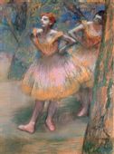 Two Dancers, Edgar Degas - plakat 60x80 cm