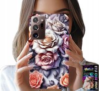 ETUI DO SAMSUNG NOTE 20 ULTRA - KWIECISTE WZORY RÓŻA RÓŻE KWIATKI CASE