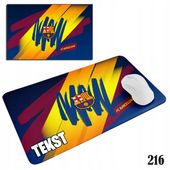 PODKŁADKA POD MYSZKĘ MYSZ WZORY DO WYBORU - FC BARCELONA DRUŻYNA 29x36cm