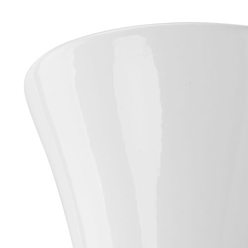 Wazon Ceramiczny Klepsydra  Biały flakon na Arena.pl