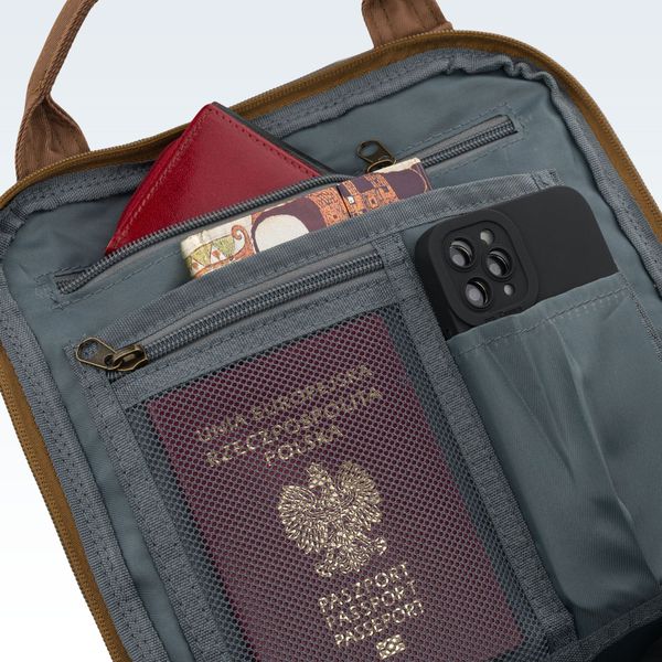 plecak ptn gamma-0398 brown zdjęcie 6