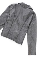 DAMSKA KURTKA SKÓRZANE WRANGLER WOMEN BIKER BLACK W4097WZ01 M