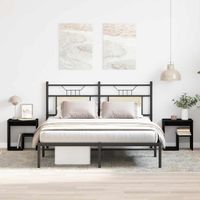 Szafka Nocna 2 pcs Czarny dąb 40 x 30 x 40 cm