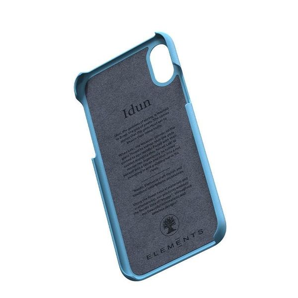 Nordic Elements Saeson Idun - Materiałowe etui iPhone Xs / X (Petrol) zdjęcie 11